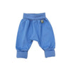 Baby Hose mit Umstulp Fuß in Eisblau