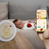 Baby-Sensor mit App – überwacht Atmung & Temperatur unauffällig erkennt SIDS oder Fieberkrampf oder sogar Schlafwandeln bei Kindern 