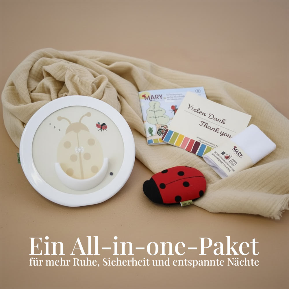 MARY by sticklett MOON - Vital Sensor System im Marienkäfer Design