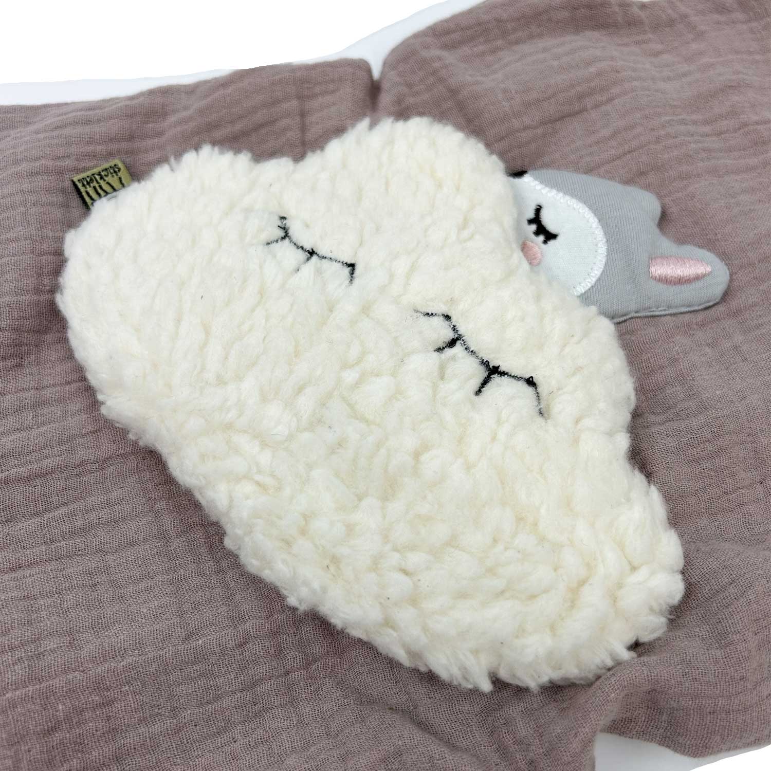 kuddly wärmekissen haftetam musselin babybekleidungs stoff 