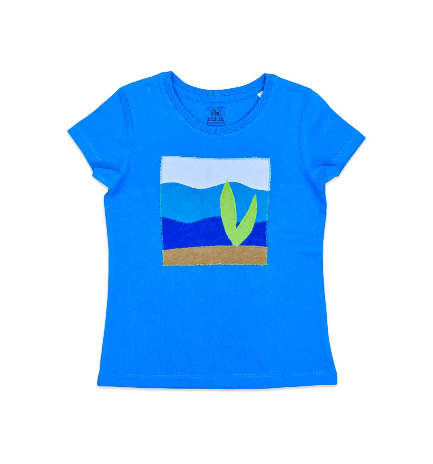 T-Shirt mit Landschaft | sticklett Online Store.